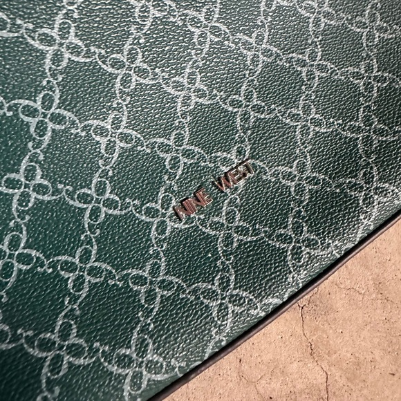 Nine West Lennox Tote Bag Forest Green - Picture 6 of 10